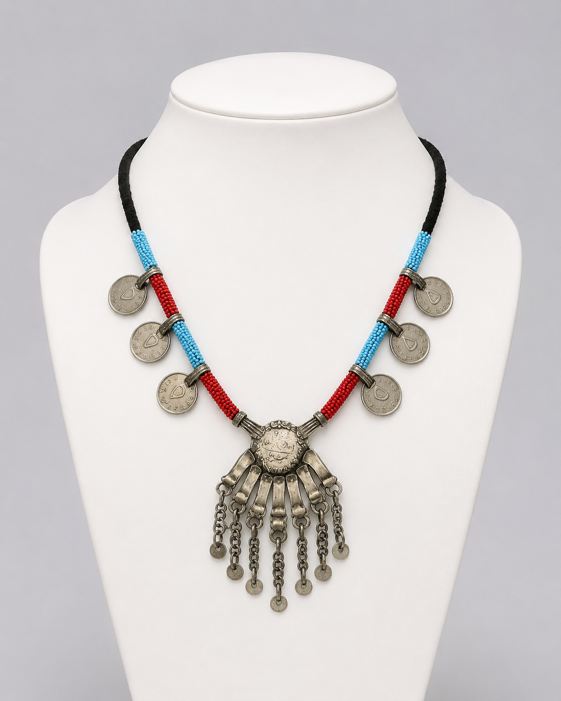 Afghani Tribal Pendant Necklace